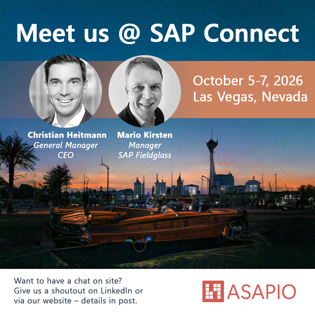 ASAPIO at SAP Connect 2026