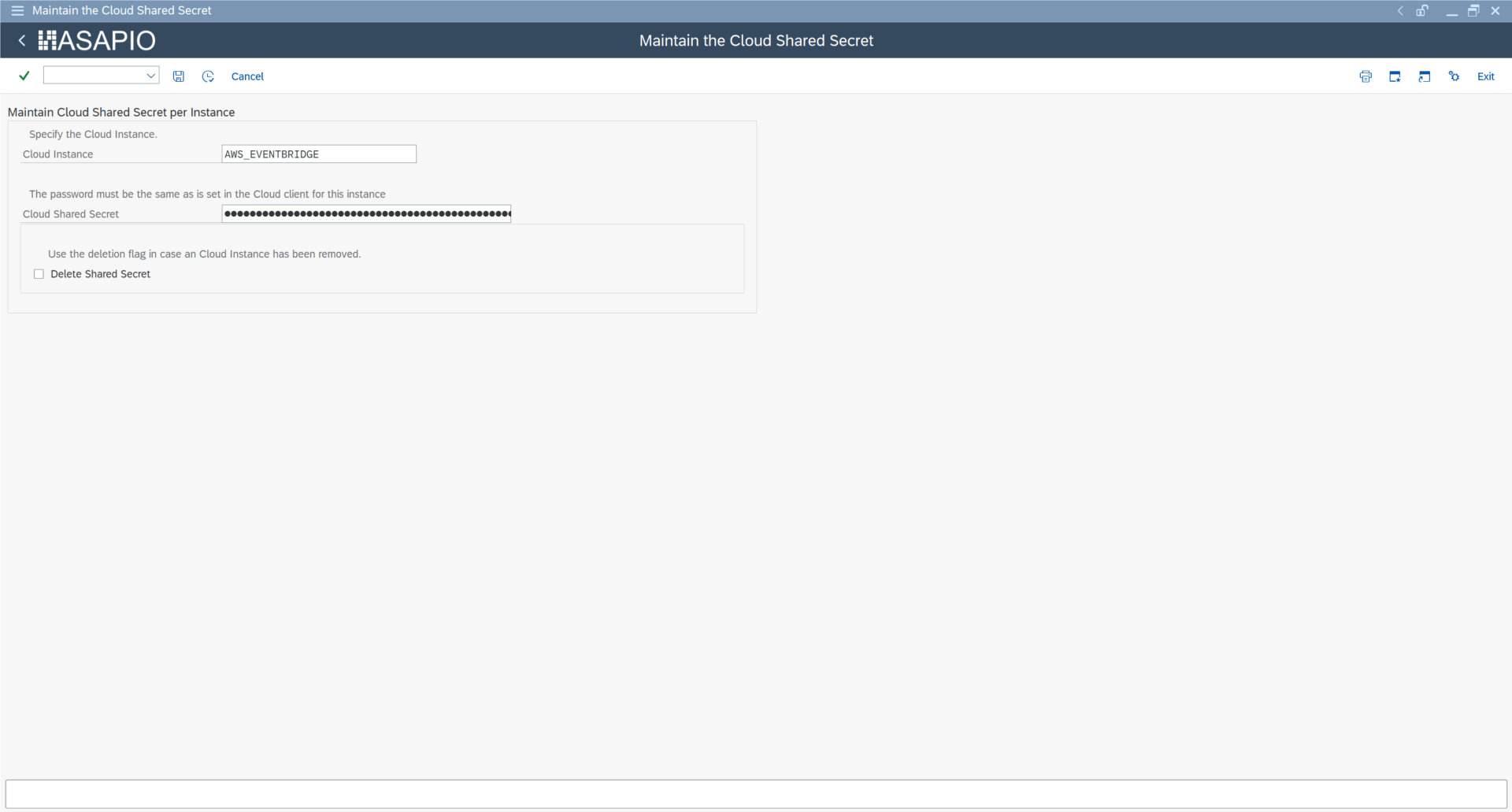 AWS authentication default values