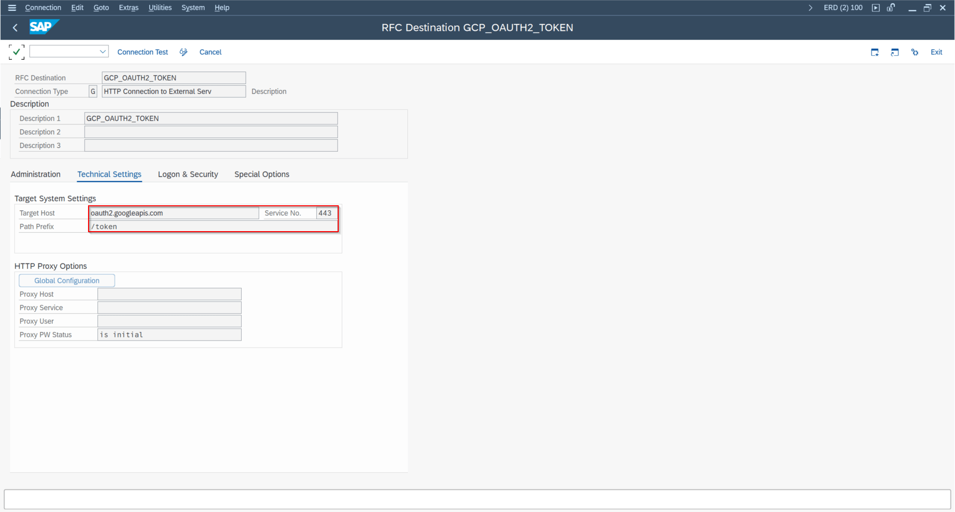 STRUST SSL certificate import for Google
