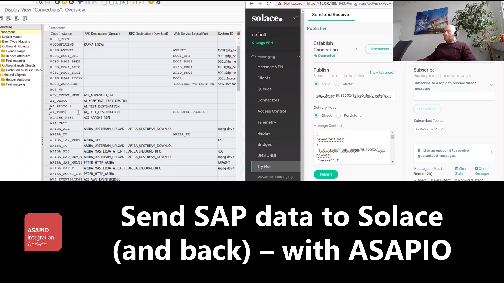 Solace connector overview