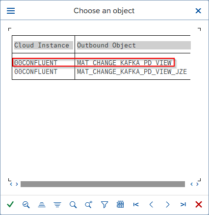 Payload Designer — select an outbound object for the preview