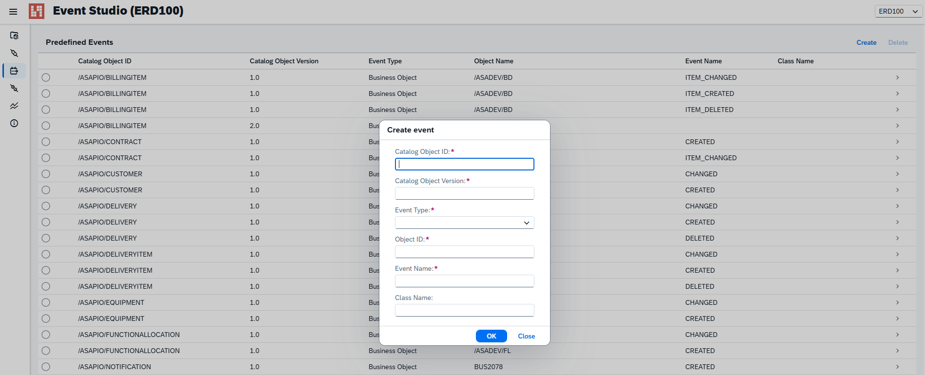 Event Studio — Add Event dialog
