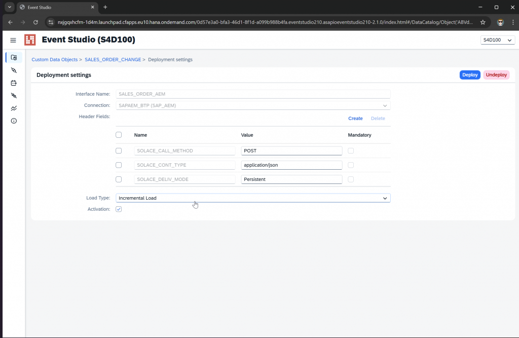 ASAPIO Event Studio – Deployment