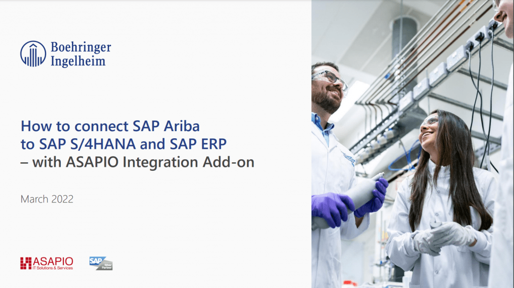 Projektreferenz: Integration von SAP Ariba mit SAP S/4HANA und SAP ERP – mit dem ASAPIO Integration Add-on