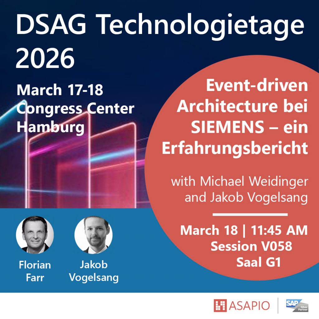 DSAG Technologietage 2026 – March 17-18